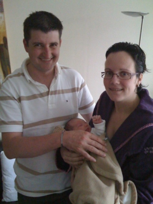 giel en zijn papa en mama