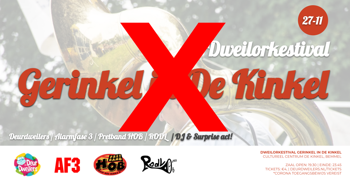Dweilorkestival Gerinkel in de Kinkel