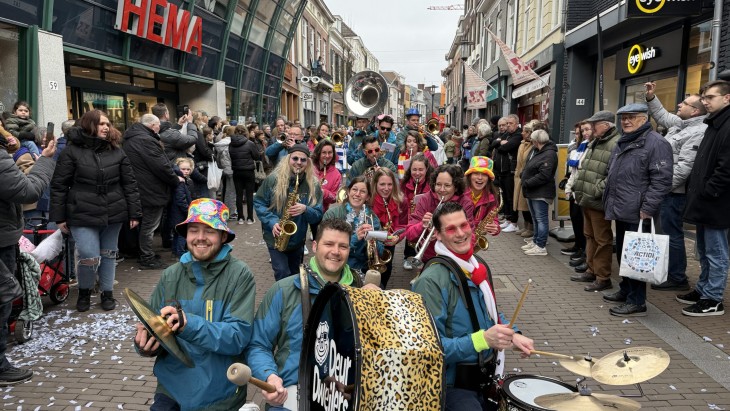 Optocht in Wageningen