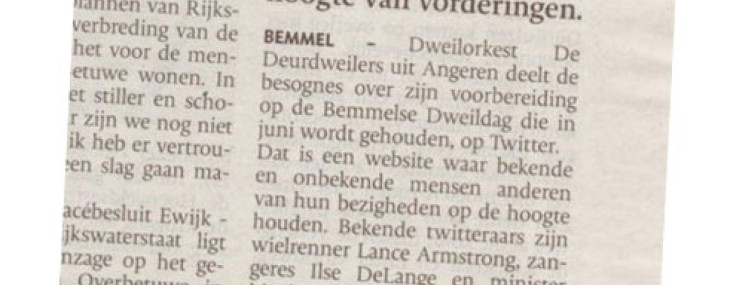 repetitieweekend en hengels dweilfestival