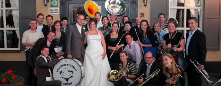 Evelyn en Vincent getrouwd
