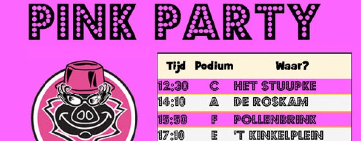 Pink Party op 25e Bemmelse Dweildag