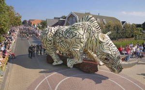 De winnaar van het corso