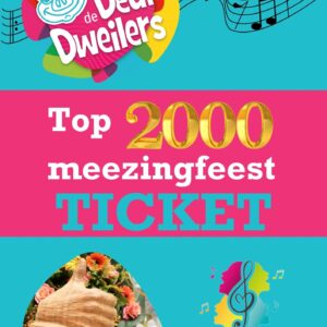 Ticket "Angerse Top 2000 meezingfeest"